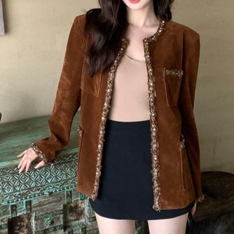 Spaghetti Scoop Strap Camisole Plain Neck Top