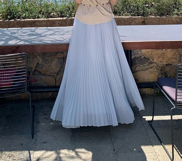 Sleeveless Neck Ribbed Plain Top Crew Knit