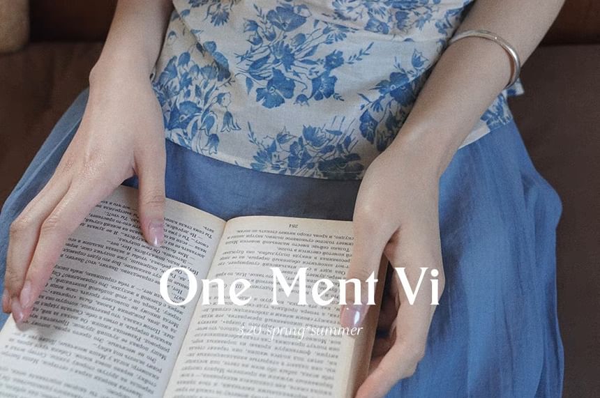 Floral Sleeveless Print Top Tube