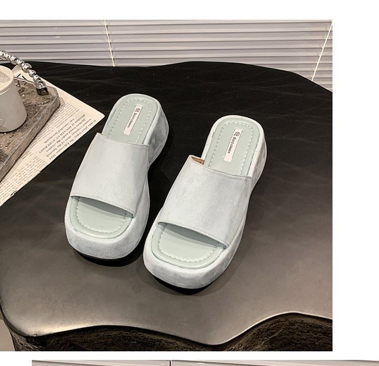 Sandals Platform Slide