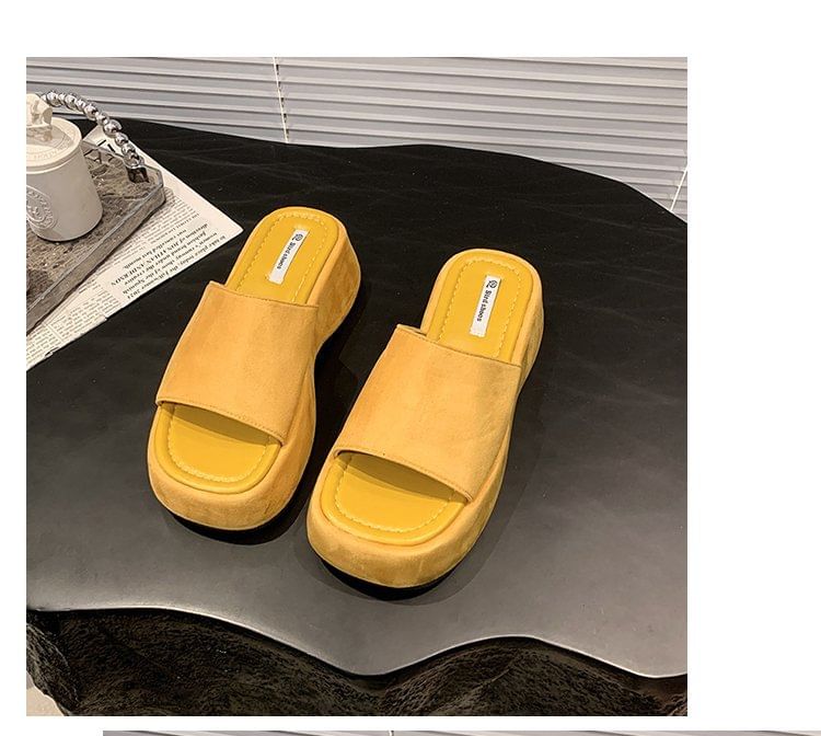 Sandals Platform Slide