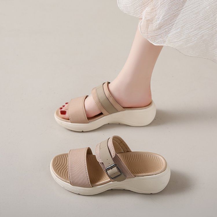 Sandals Heel Slide Wedge