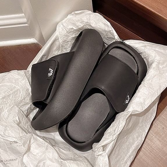 Sandals Adhesive Strap Platform