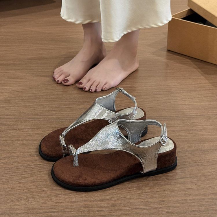 Sandals Toe Wedge Loop
