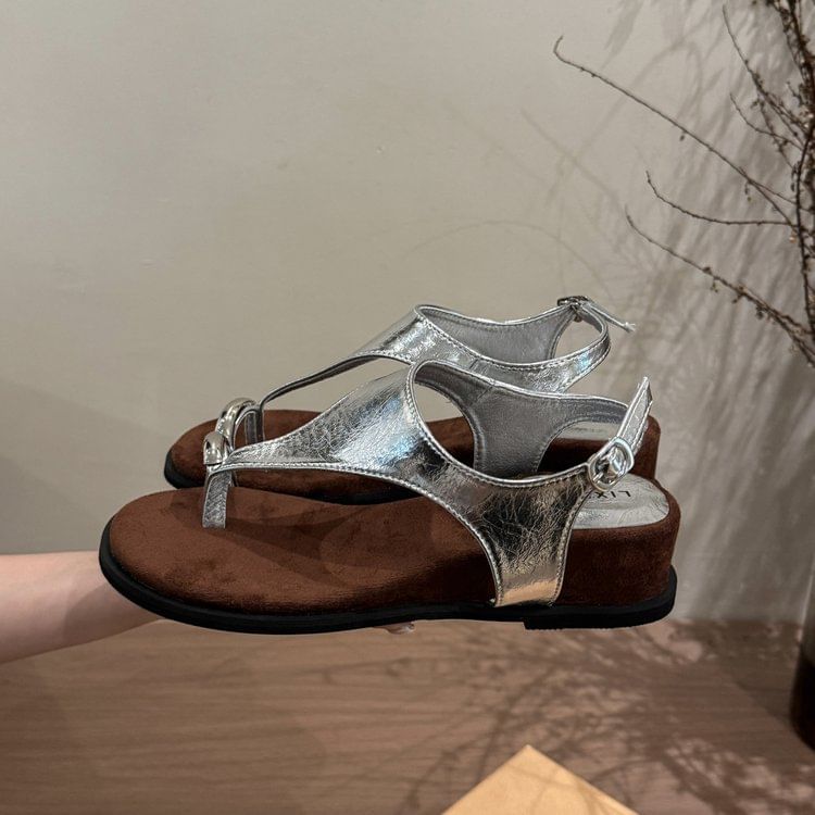 Sandals Toe Wedge Loop