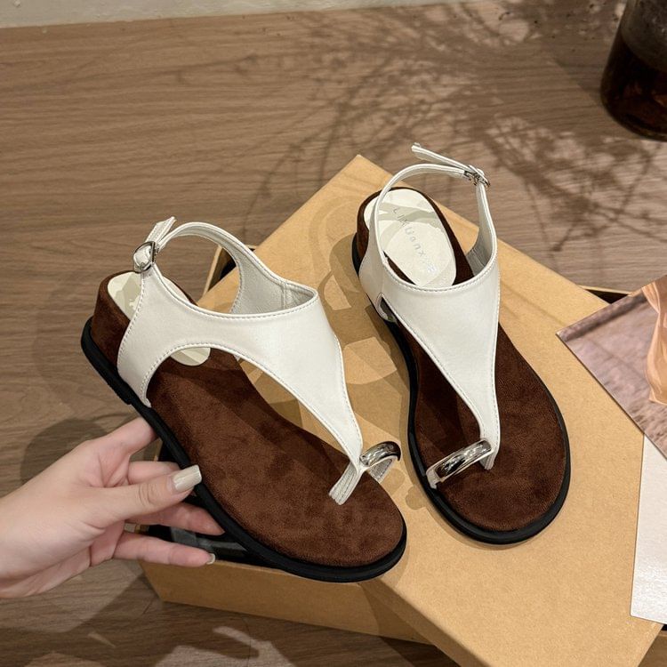 Sandals Toe Wedge Loop