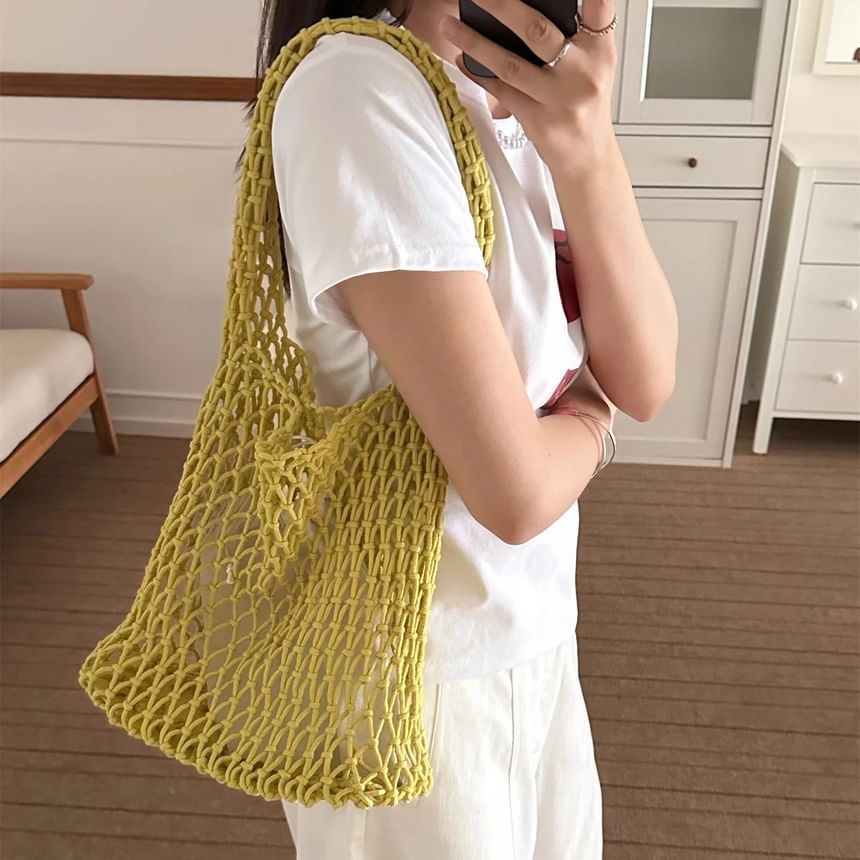 Perforated Bag Plain Tote