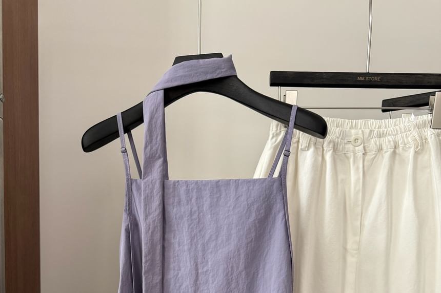 Top Cami Plain Square Neck