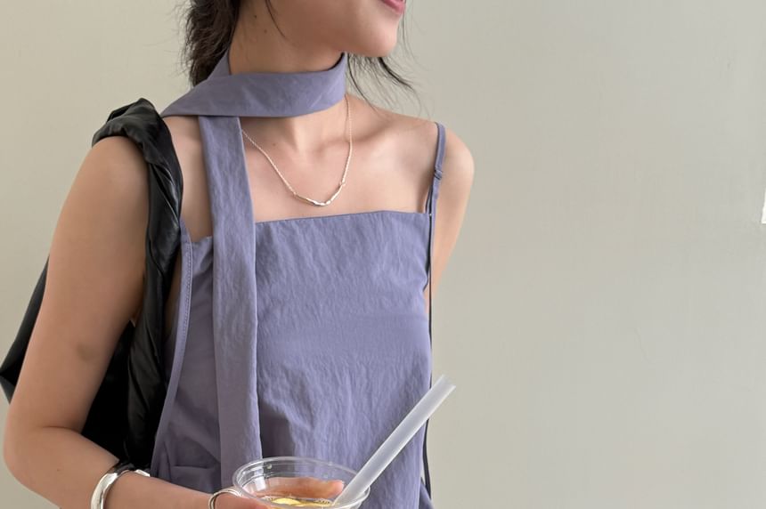 Top Cami Plain Square Neck