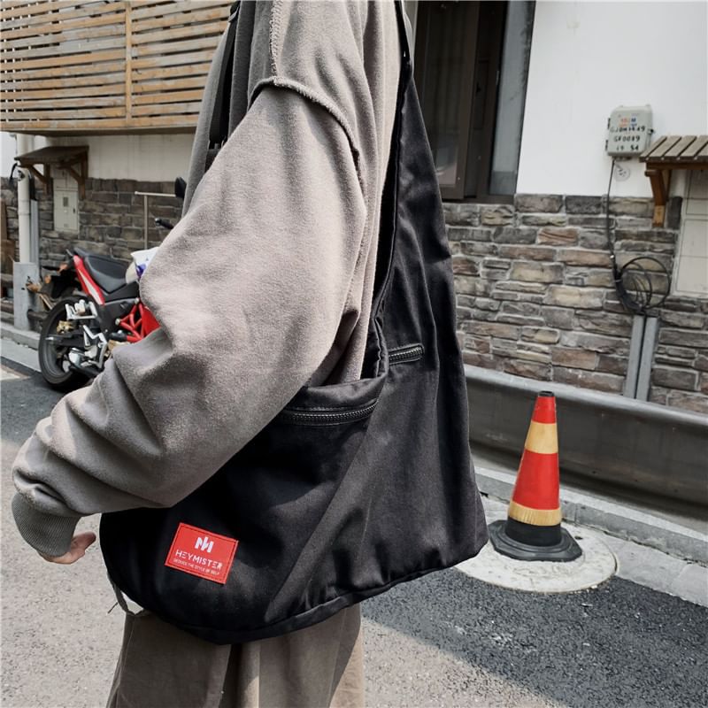 Messenger Lettering Bag Tag