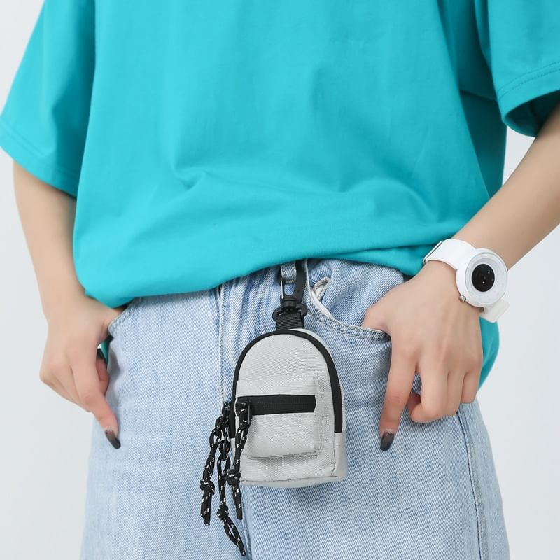 Backpack Shape Mini Pouch