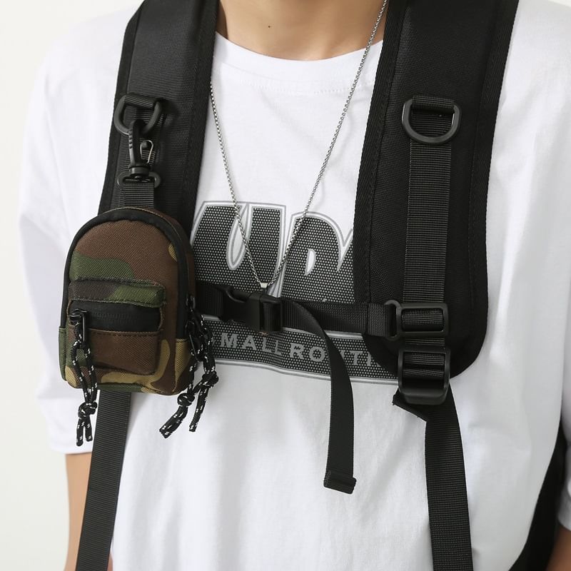 Backpack Shape Mini Pouch