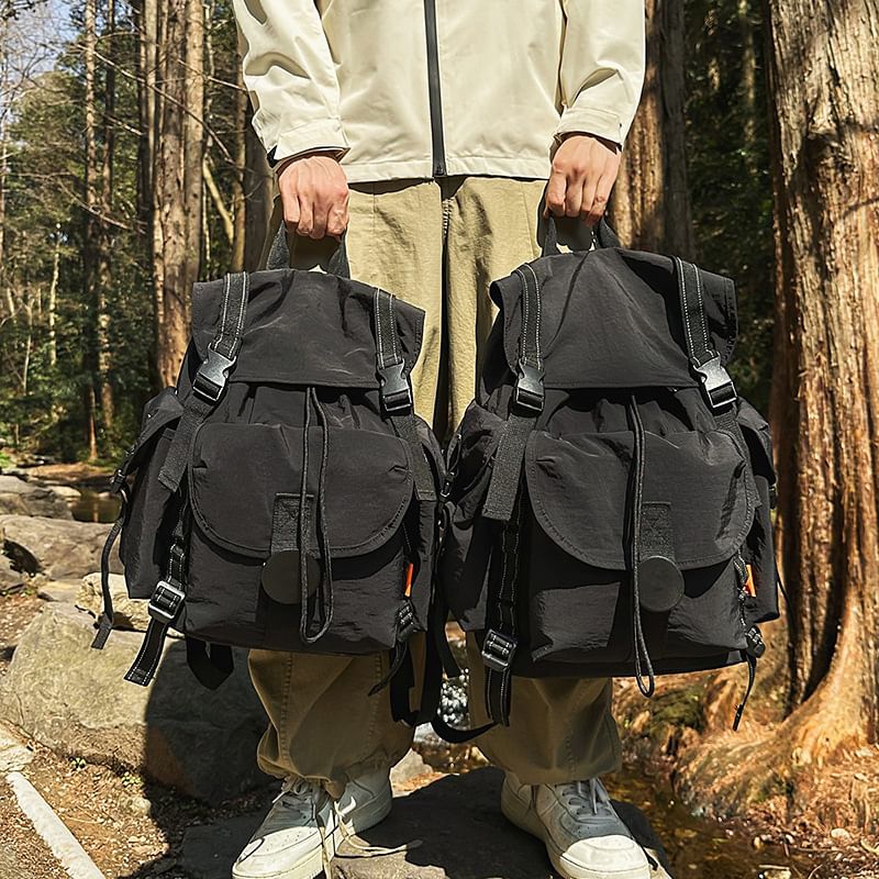 Backpack Flap Buckled