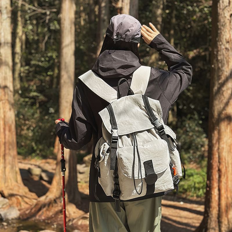 Backpack Flap Buckled