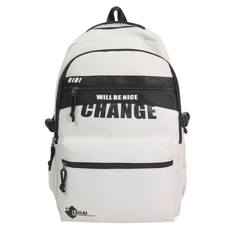 Lettering Two Backpack Tone