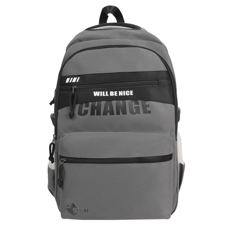Lettering Two Backpack Tone
