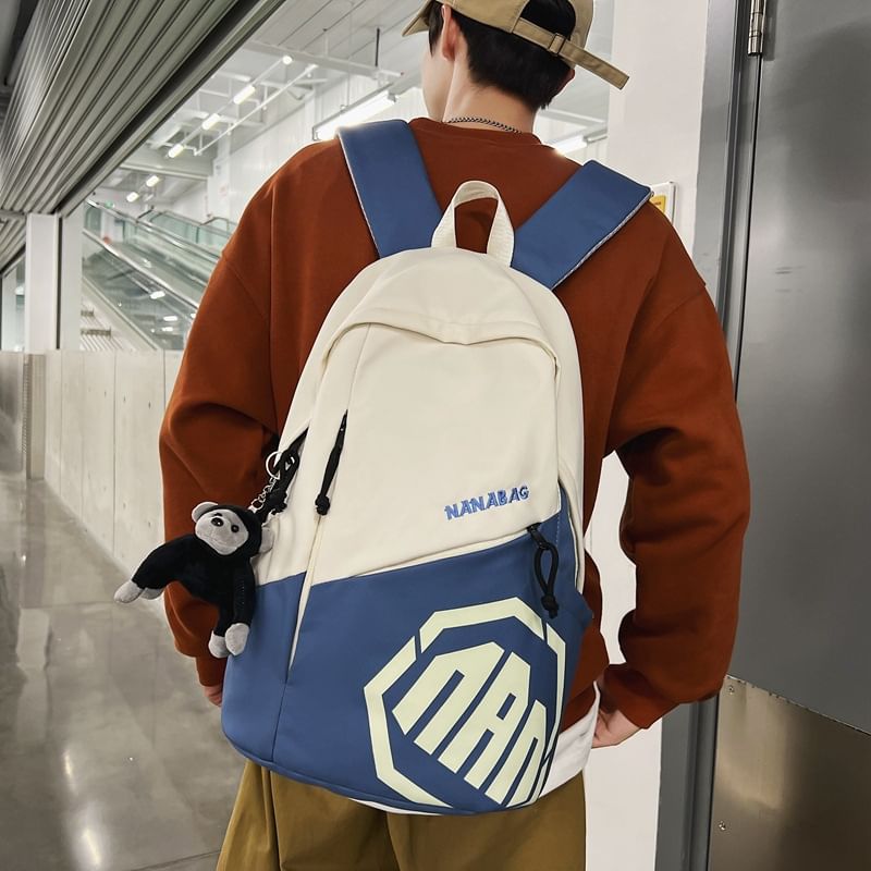 Lettering Set Bag Backpack Godzilla Charm /