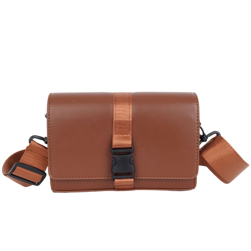 Crossbody Bag Flap Box Buckled