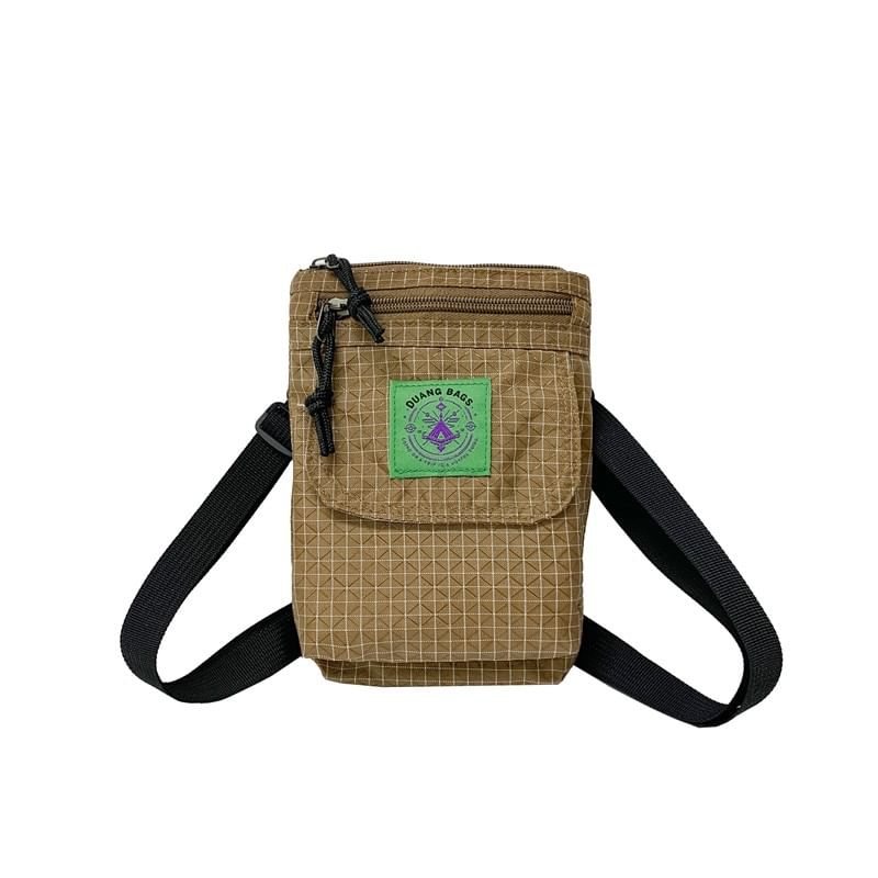 Bag Striped Flap Crossbody