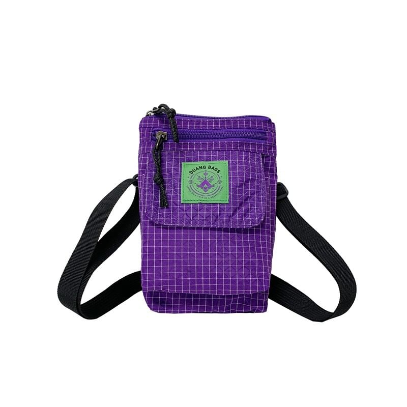 Bag Striped Flap Crossbody