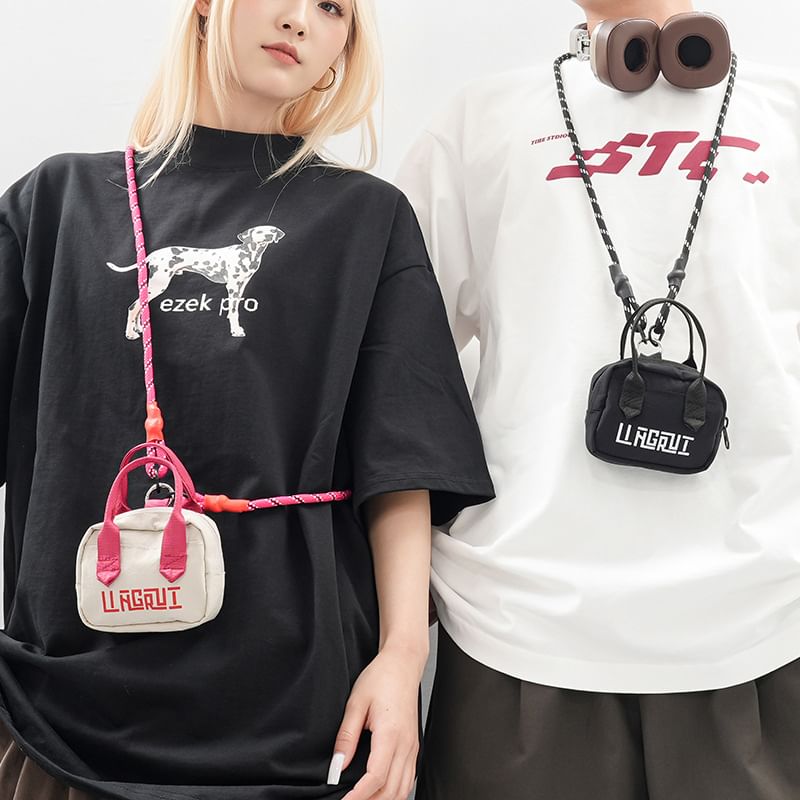 Crossbody Bag Lettering Mini