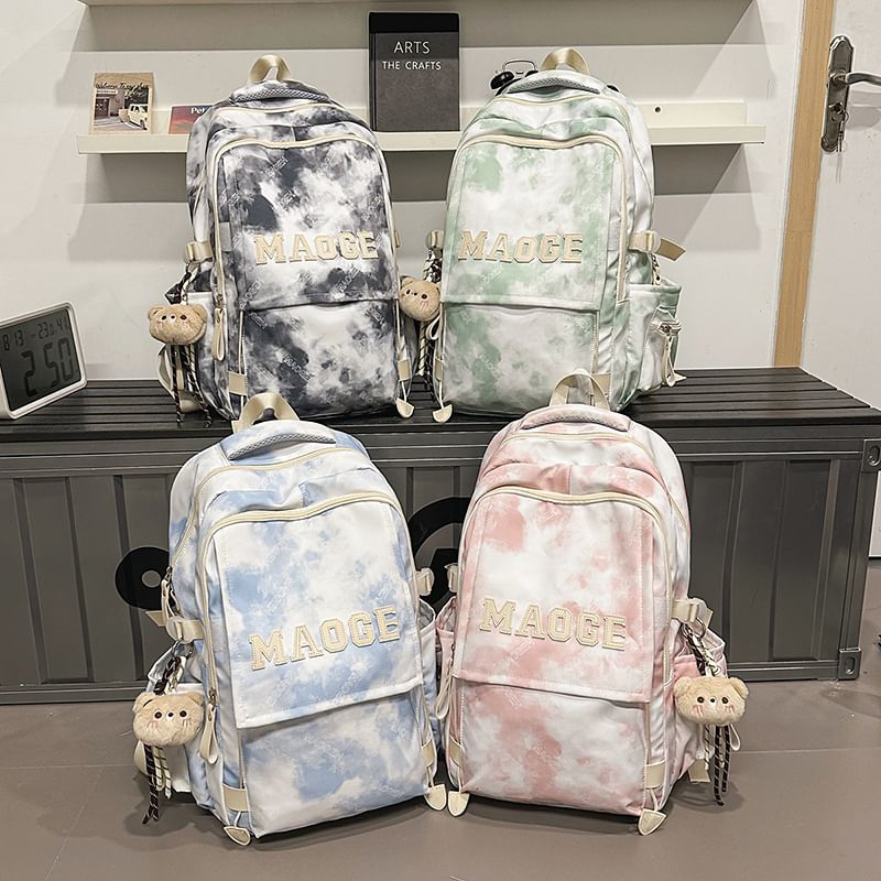 Tie Charm Set / Dye Lettering Bag Backpack