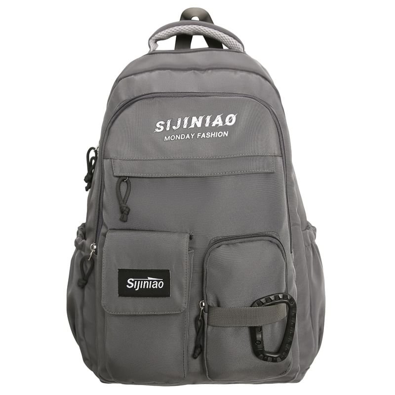 / Lettering Set Backpack Charm Bag Twisted