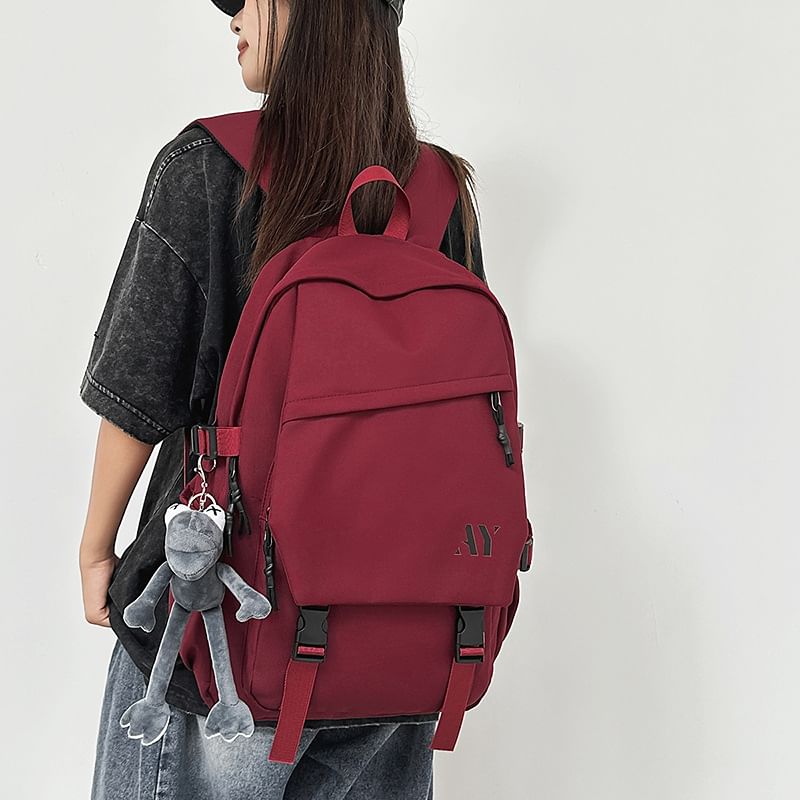 Lettering Backpack Flap