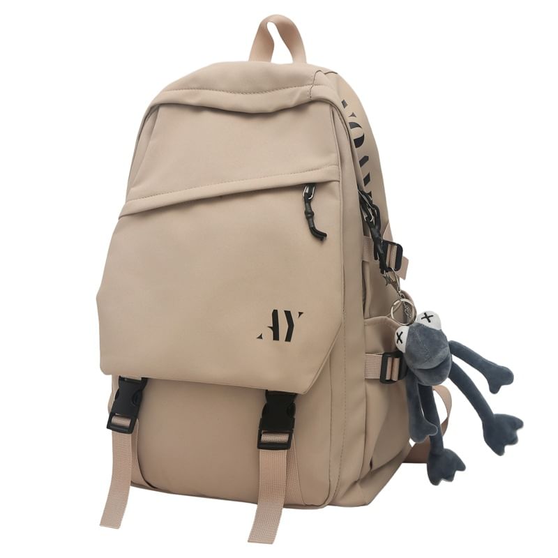 Lettering Backpack Flap