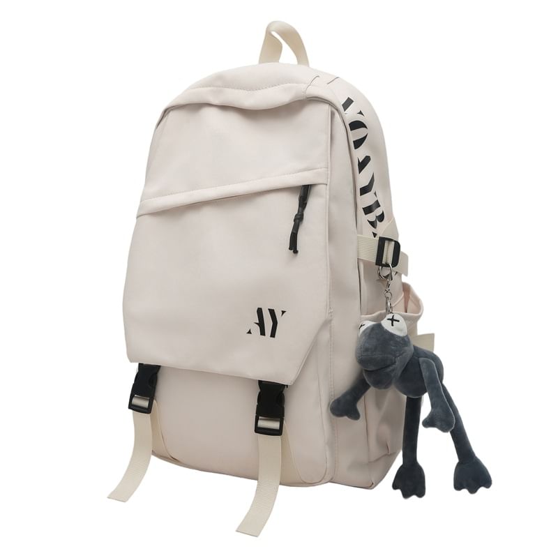 Lettering Backpack Flap