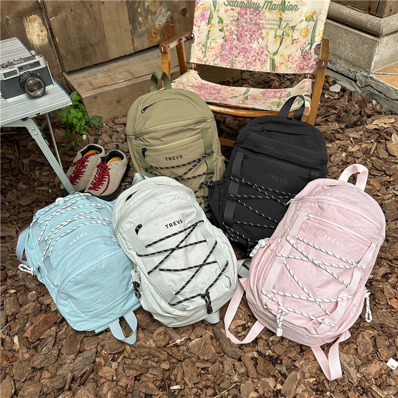 Hiking Lettering Backpack