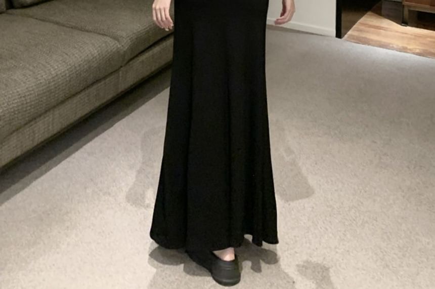 Bowknot Dress Sleeveless Maxi Backless Neckline