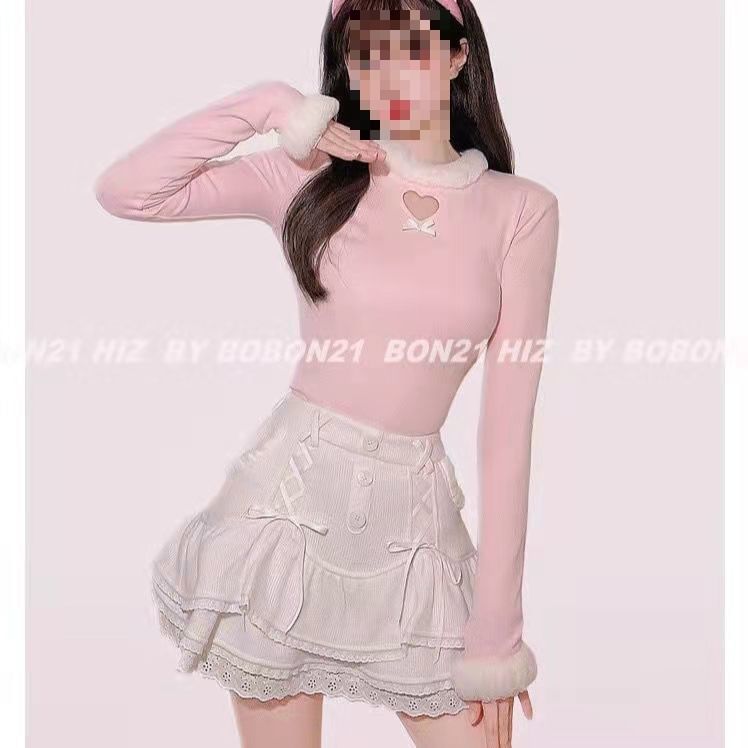 Knit Waist Skirt Trim Mini High Lace Tiered