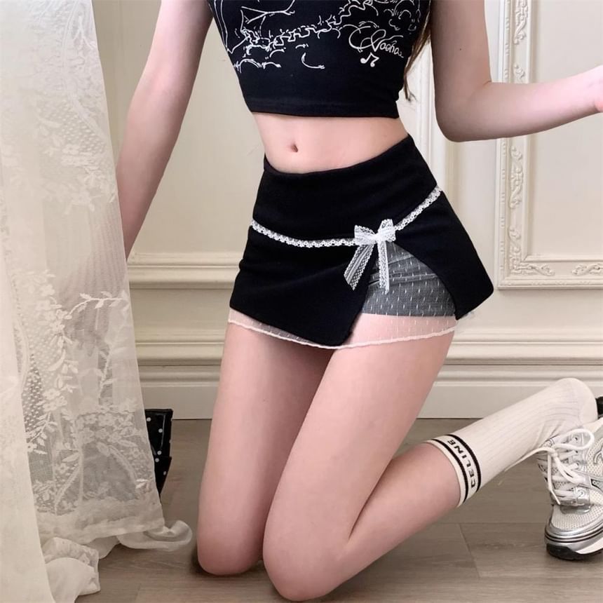 Rise Skirt Overlay Mini Low