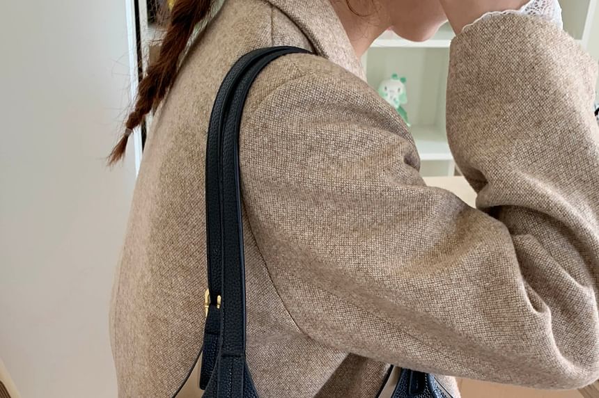 Shoulder Buckle Pouch Bag With