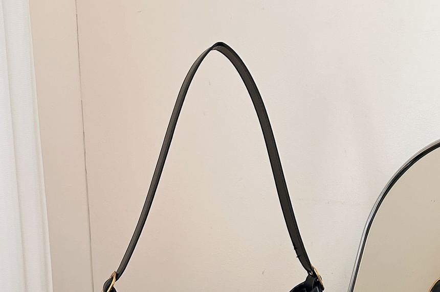 Suede Faux Shoulder Crossbody Bag
