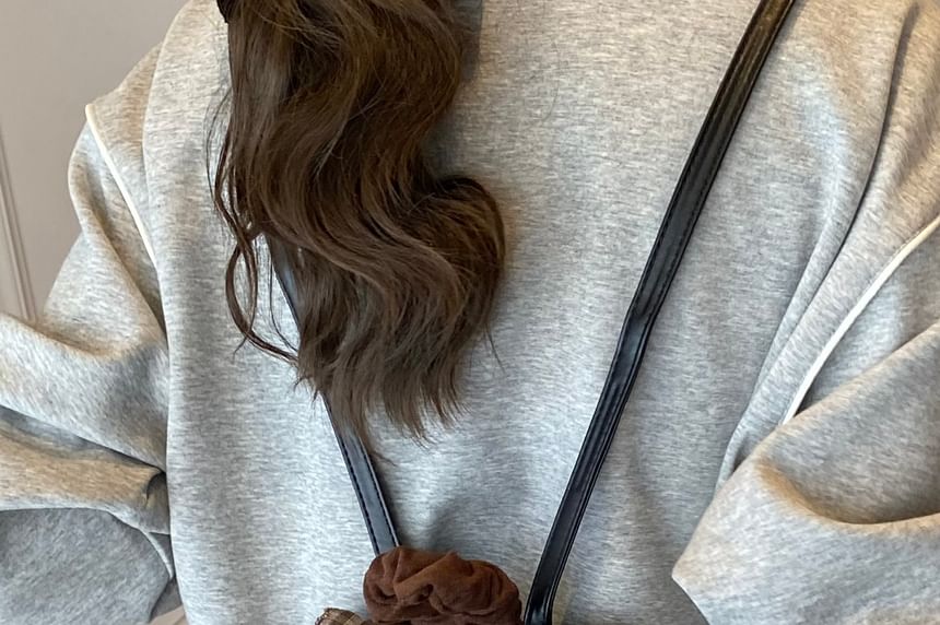 Backpack Panel Small Dotted Ruffle Floral