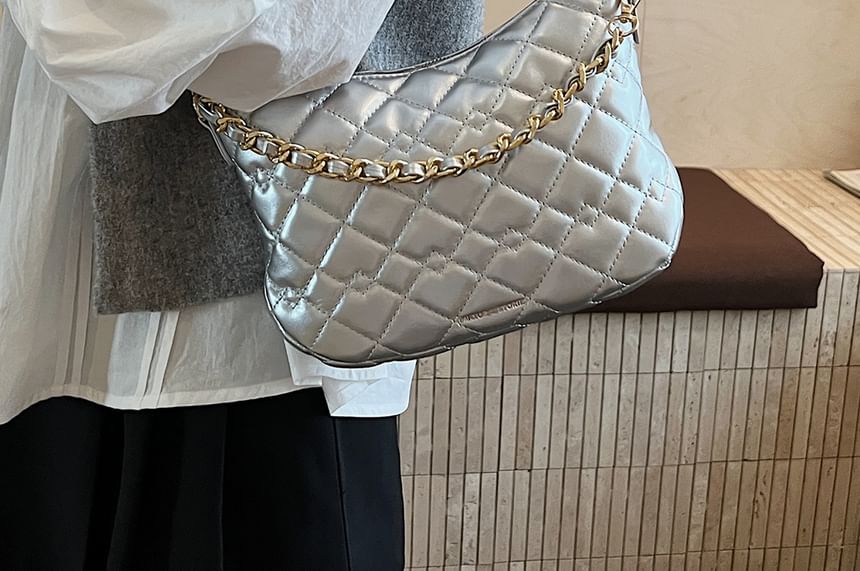 Crossbody Quilted Bag Chain