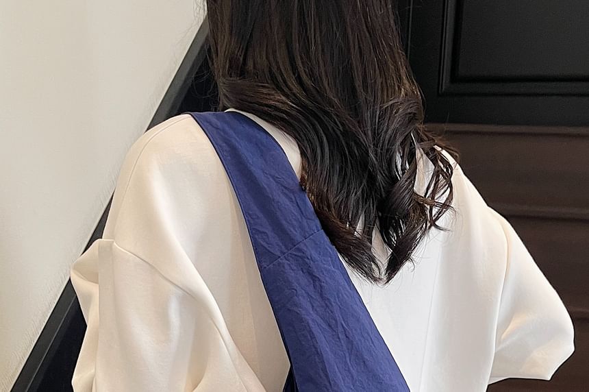 Shopper Plain Tie-Up Bag