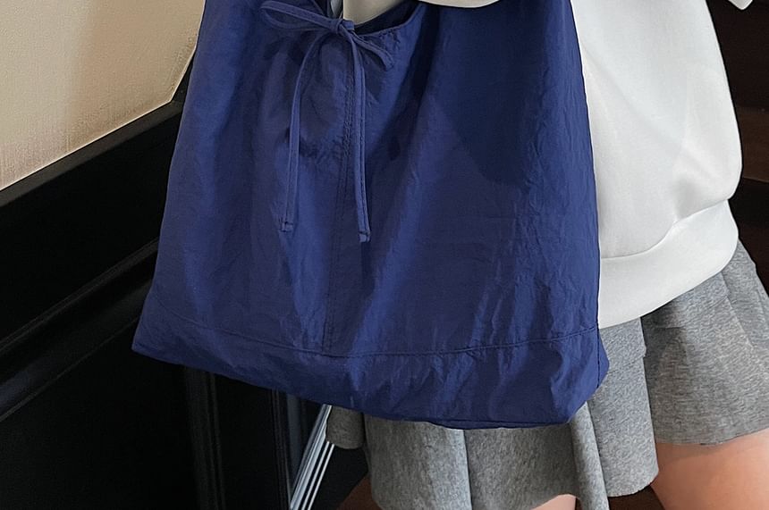 Shopper Plain Tie-Up Bag