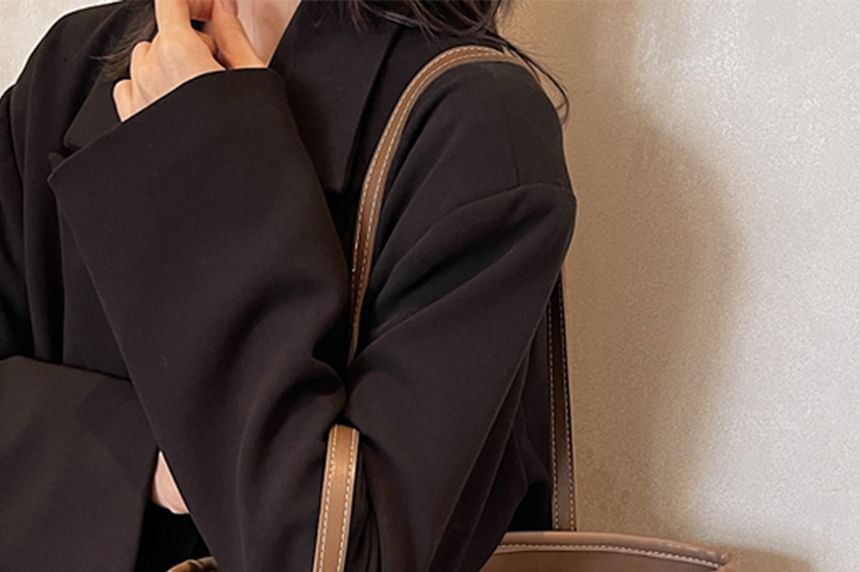 Tote Leather Bag Faux