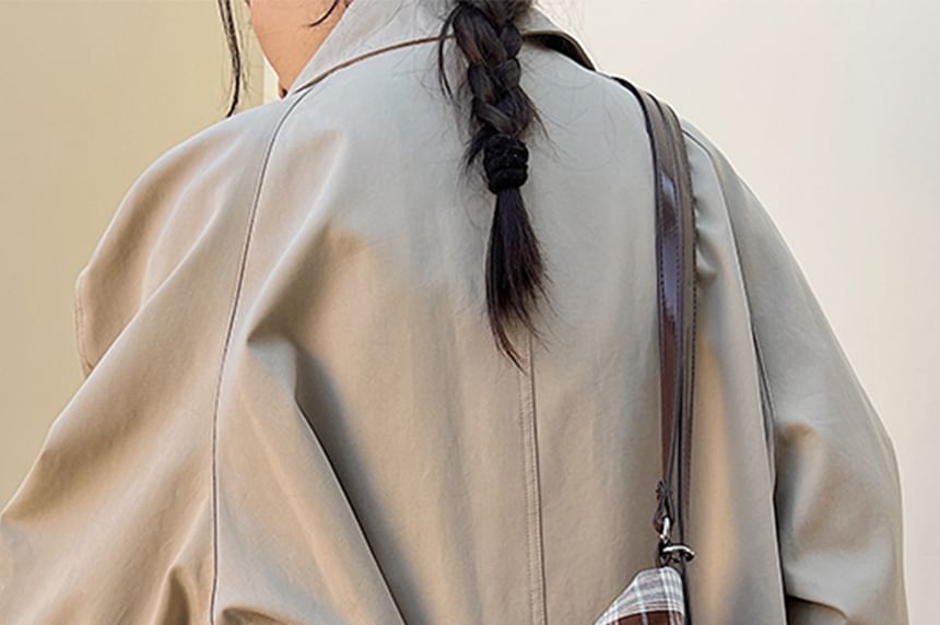 Patterned Accent Crossbody Bag Bow