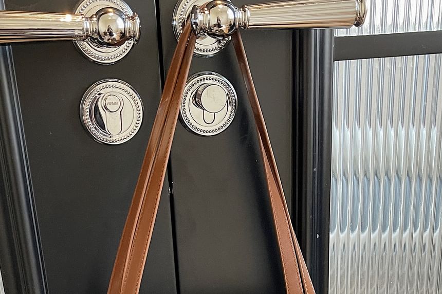 Tote Bag With Belted Pouch