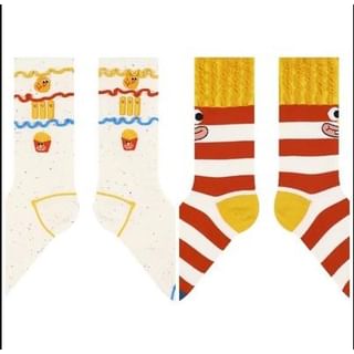 Food Print Socks / Set