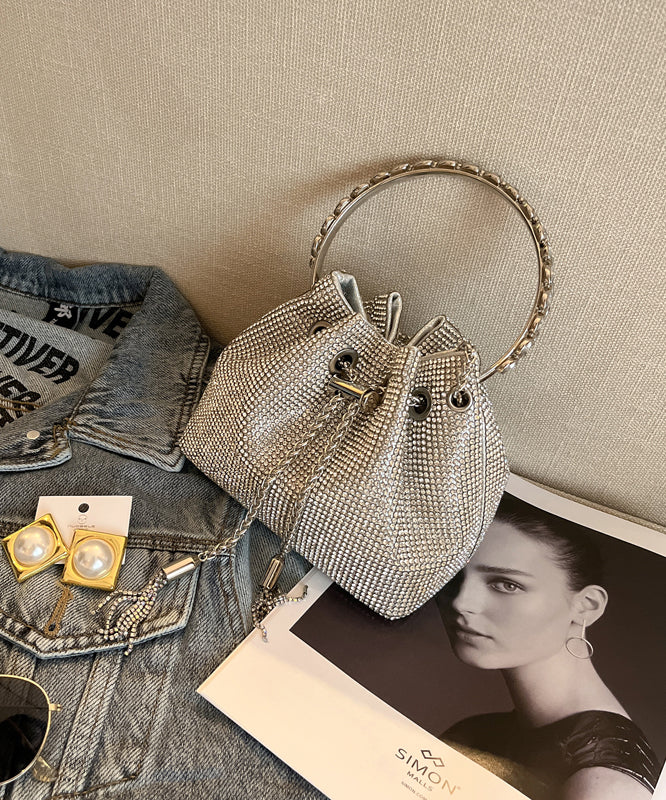 New Pouch Water Studded Handmade Diamond Metal Bag Glitter