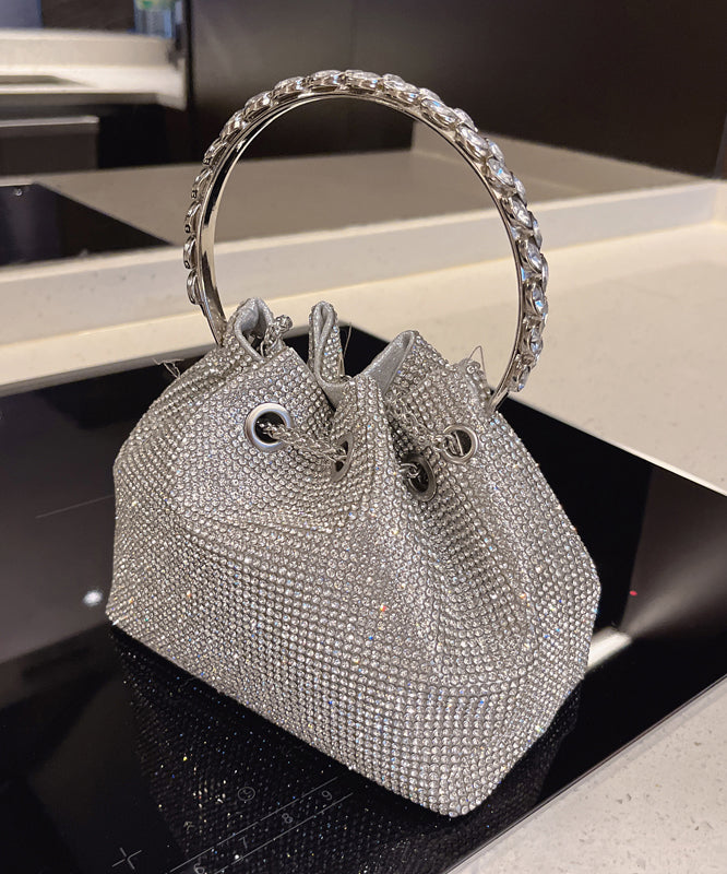 New Pouch Water Studded Handmade Diamond Metal Bag Glitter