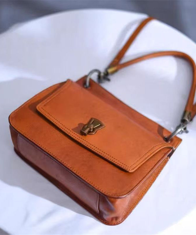 Faux Micro New Bag Brown Retro Durable Solid Leather
