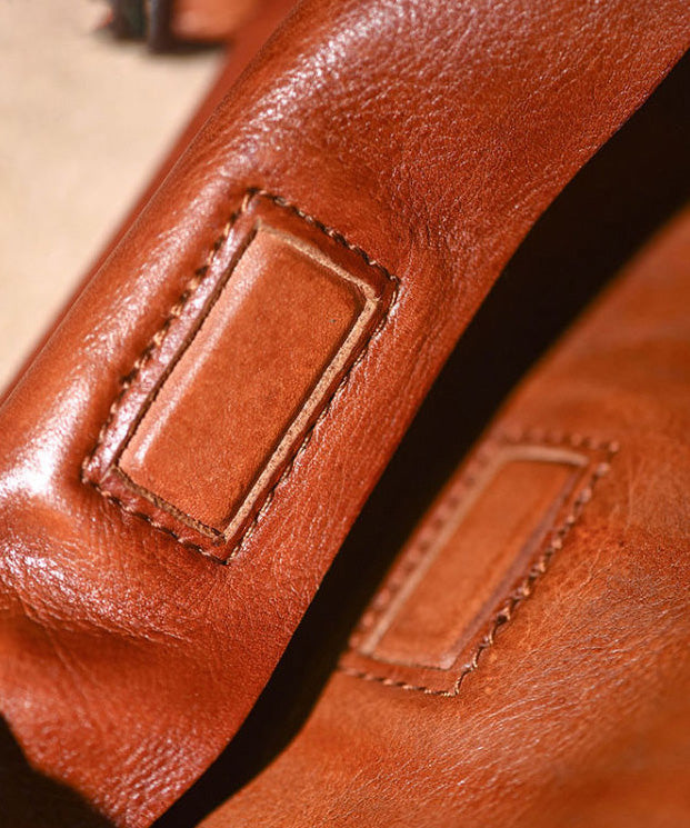 Cross-body Leather Large Bag Capacity Retro New