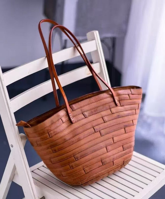 New Retro Capacity Bags Large Leather Shoulder