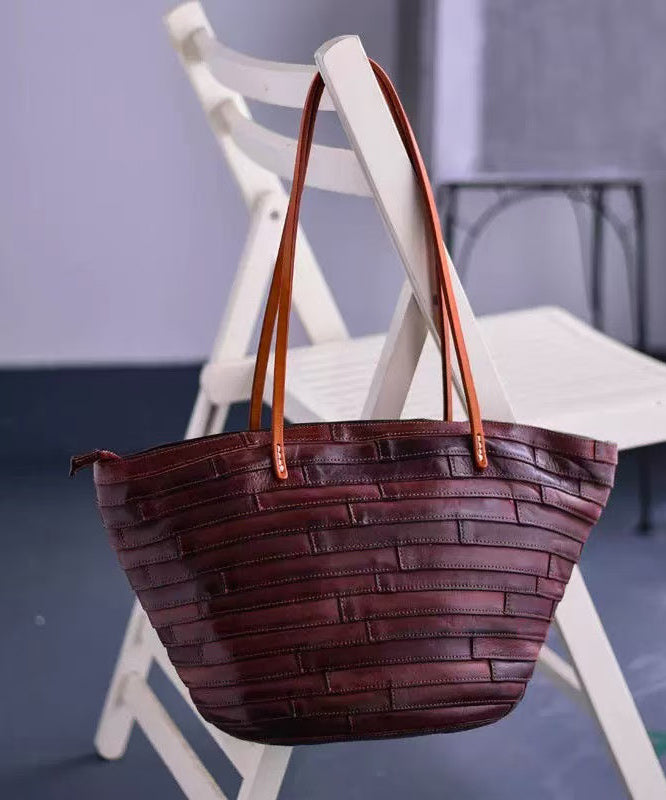 New Retro Capacity Bags Large Leather Shoulder